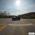 Traffic stop at bank ends with warning