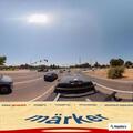 Reckless driver nearly hits parked cars on Freeport