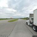 Semi truck tires on fire on US Highway 41