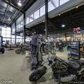 Person unconscious but uninjured at motorcycle dealership
