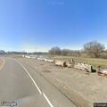 Metal pole blocking Stone Locks Bridge roadway