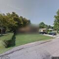 Live power line on trash truck at Oak Drive