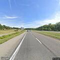 Sedan hits guardrail on I-65 then leaves scene