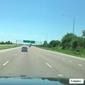 Pedestrian sitting on I-255 near milepost 16