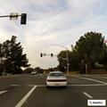 Disabled car blocking northbound lane in Cameron Park