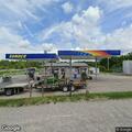 Vehicle crash with injury at convenience store
