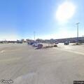 Parking lot crash blocking traffic at shopping center