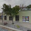 Two men fighting at Plaza Mexico patio
