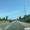 Single vehicle crash in parking lot