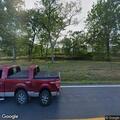 Reckless driver in small blue truck near Upper Tract