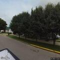 Tree blocking roadway on East Second Street