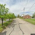 Car runs into ditch at First and Jackson Street