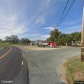 Truck rolls over in field on Horseshoe Bar Road