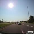 Debris and lumber blocking lane on I-70 eastbound