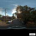 Stalled car blocks traffic on Second Street