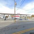 Cars doing burnouts near Russellville gas station