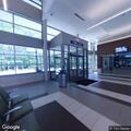 Person removed from bus terminal parking lot
