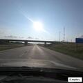 Semi blown over blocks I-70 near mile marker 289
