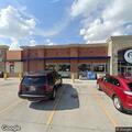 Parking lot crash involving two pickup trucks