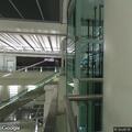 Person experiencing respiratory distress at airport