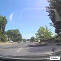 Driver reports flat tire from pothole on MD-410