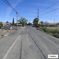 Motorcycle and truck crash in front of CHP office