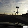 Reckless truck nearly hits person walking dog