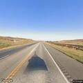 Patient receiving CPR during ambulance intercept on Highway 52