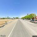 Vegetation fire near Yosemite and Elm in Madera