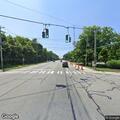 Parking lot crash at Route 25A and George Avenue