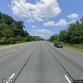 Injury crash on northbound I-95 at Calverton Drive