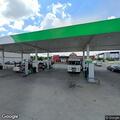 Fire crew assists with gas station fluid cleanup