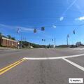 Traffic stop on Main Street in front of Route 50 bar