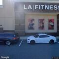 Person having trouble breathing at La Fitness