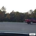 Debris from truck tire damages car in hit-and-run