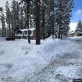 Person experiencing back pain near Tahoe City