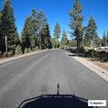 Smoking Subaru sedan near North Tahoe High School