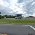 Semi and car collide on Park Center Drive