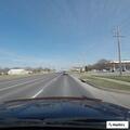 Damaged power pole reported east of Wamego