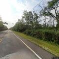 Single-car crash damages railroad crossing sign