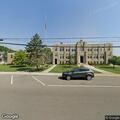 Two-car crash in front of St. Gabriel church