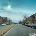 Traffic stop on Wilkens Avenue