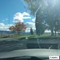 Minor vehicle incident at Bowers Mansion exit