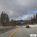 Family stopped in center divide on I-80 near Soda Springs