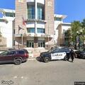 Medical emergency at front entrance of public safety building