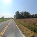 Single vehicle crash with pole blocking roadway