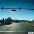 Traffic stop on white Volkswagen Jetta