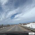 Truck towing heavy vehicle loses trailer hitch