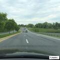 Traffic stop on silver Honda sport utility