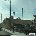 Brush fire behind Dunkin Donuts in Pleasantville
